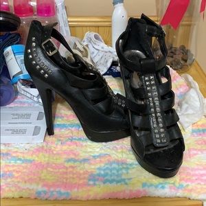Black heels
